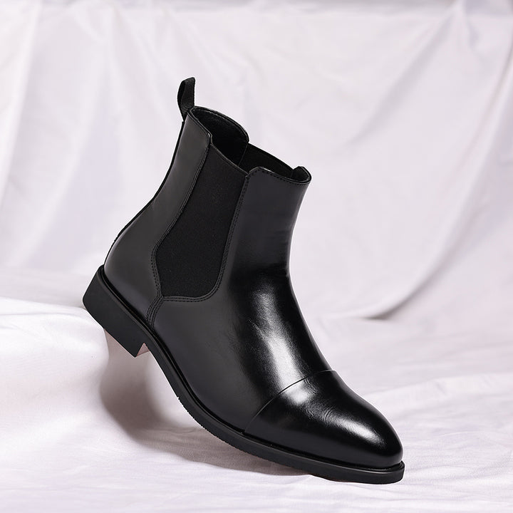 LORENZO LEATHER CHELSEA BOOTS