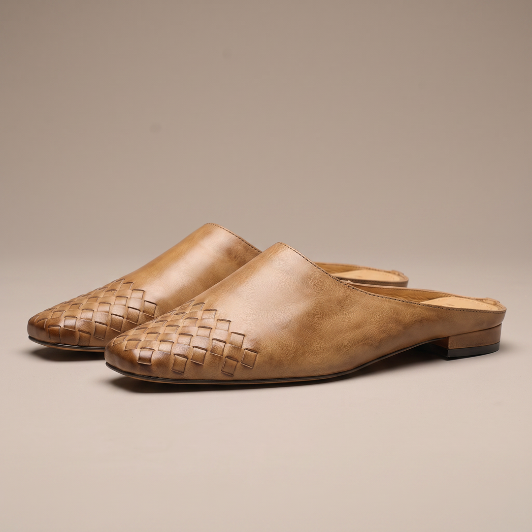 Palazzo Woven Mule