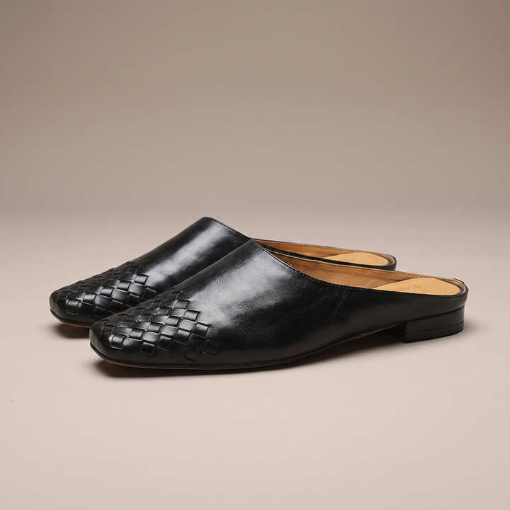 Palazzo Woven Mule