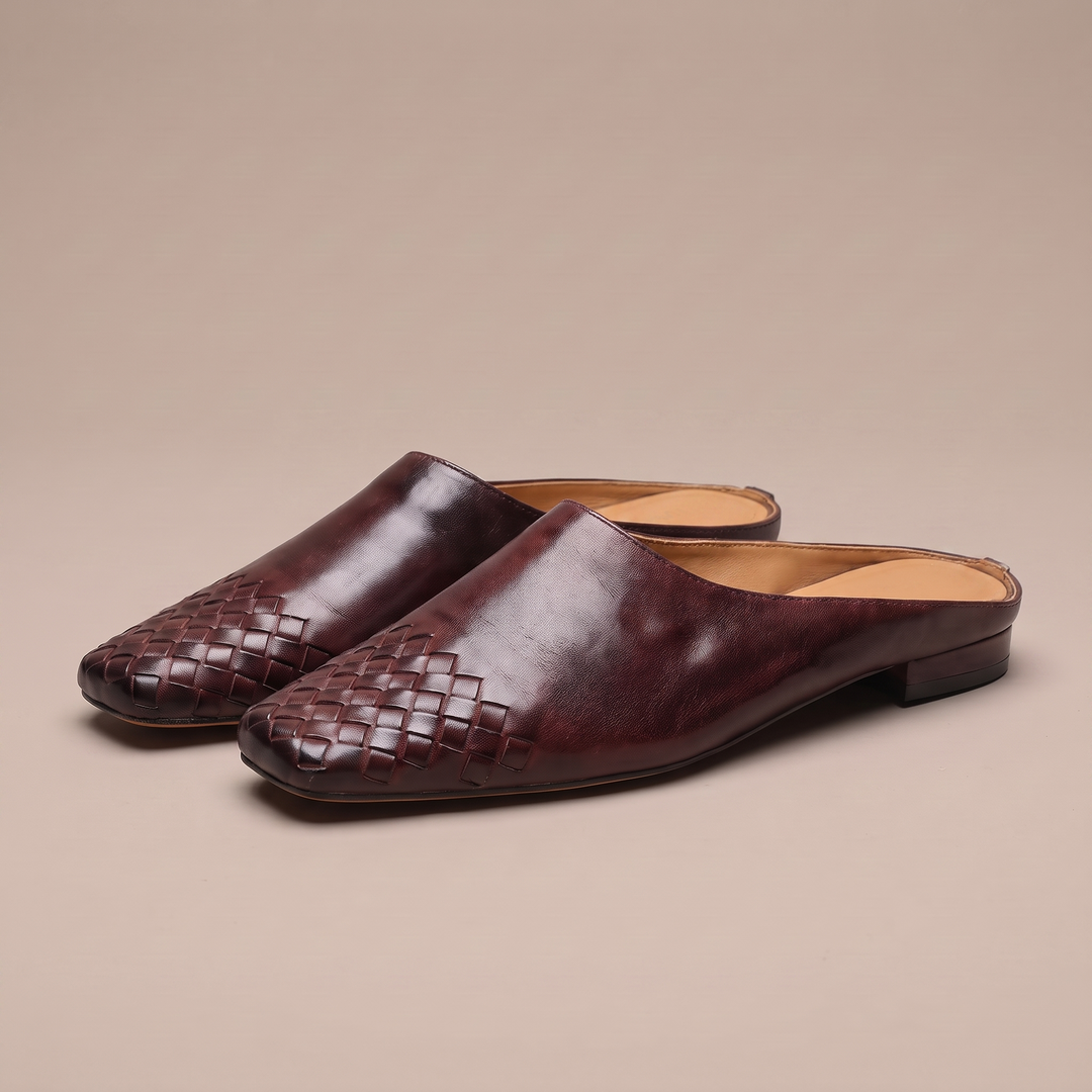 Palazzo Woven Mule