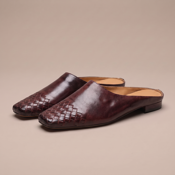 Palazzo Woven Mule