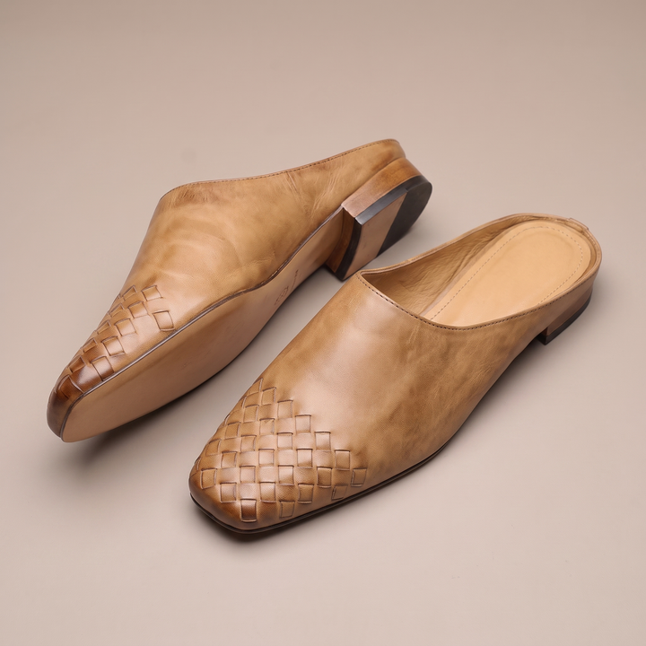 Palazzo Woven Mule