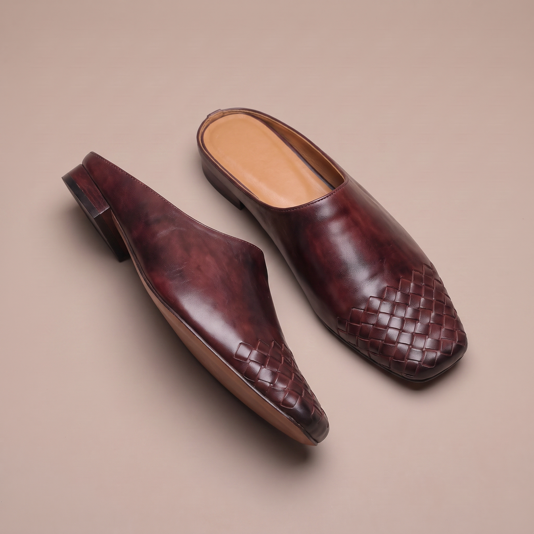 Palazzo Woven Mule