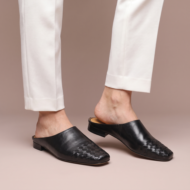 Palazzo Woven Mule