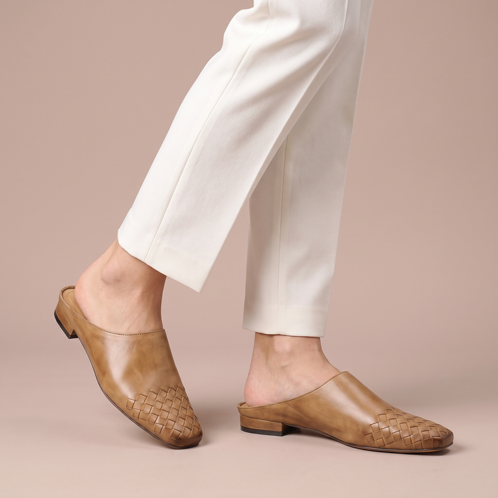 Palazzo Woven Mule